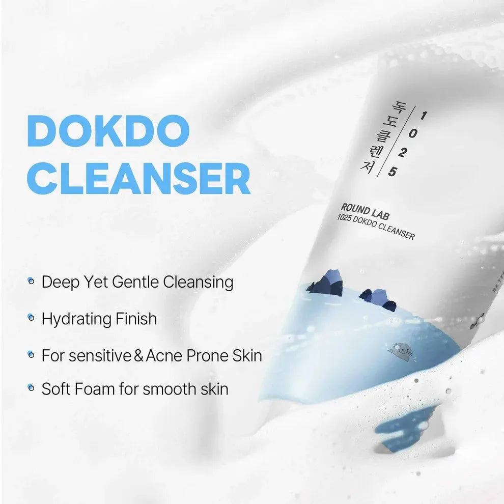 1025 Mini Dokdo Cleanser & Toner Starter Set + FREE Lotion - Skin Muse