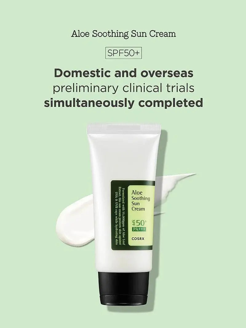 COSRX Aloe Soothing Sun Cream Spf50+ Pa+++ - Skin Muse