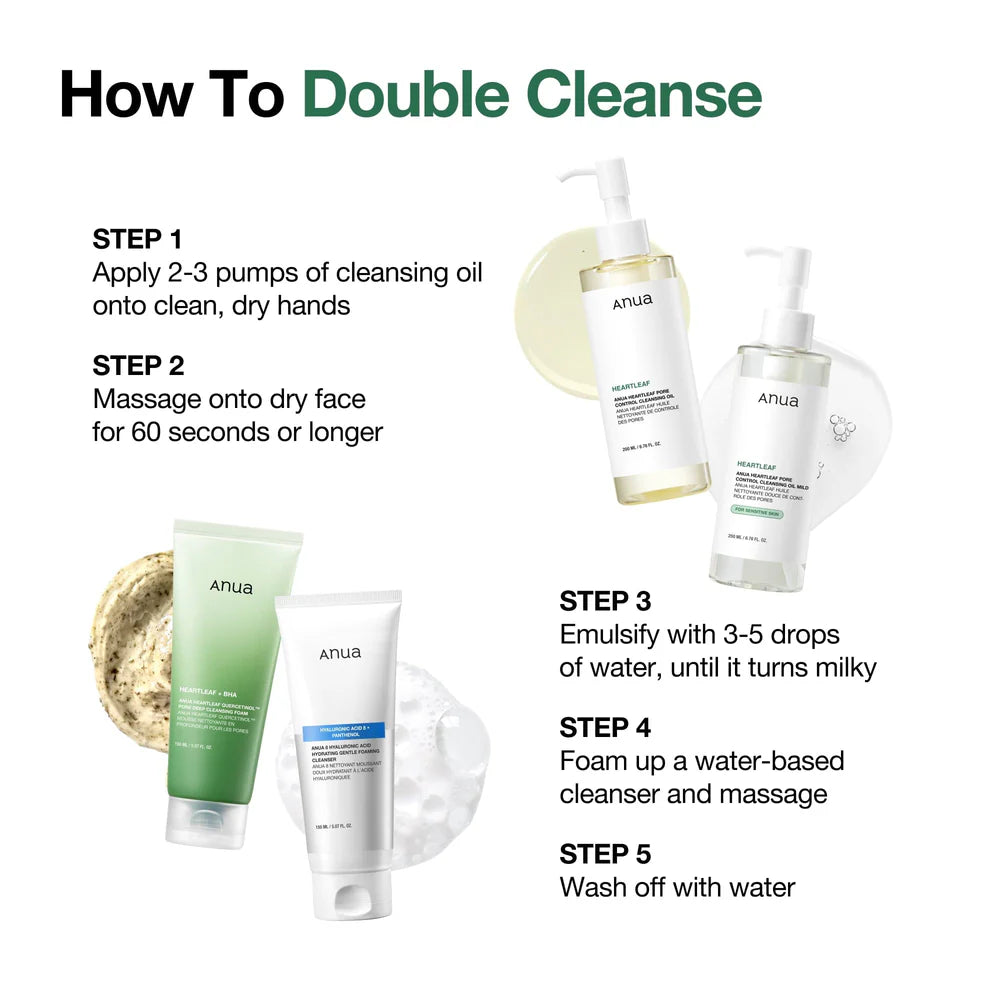 Anua Double Cleansing Set - Skin Muse