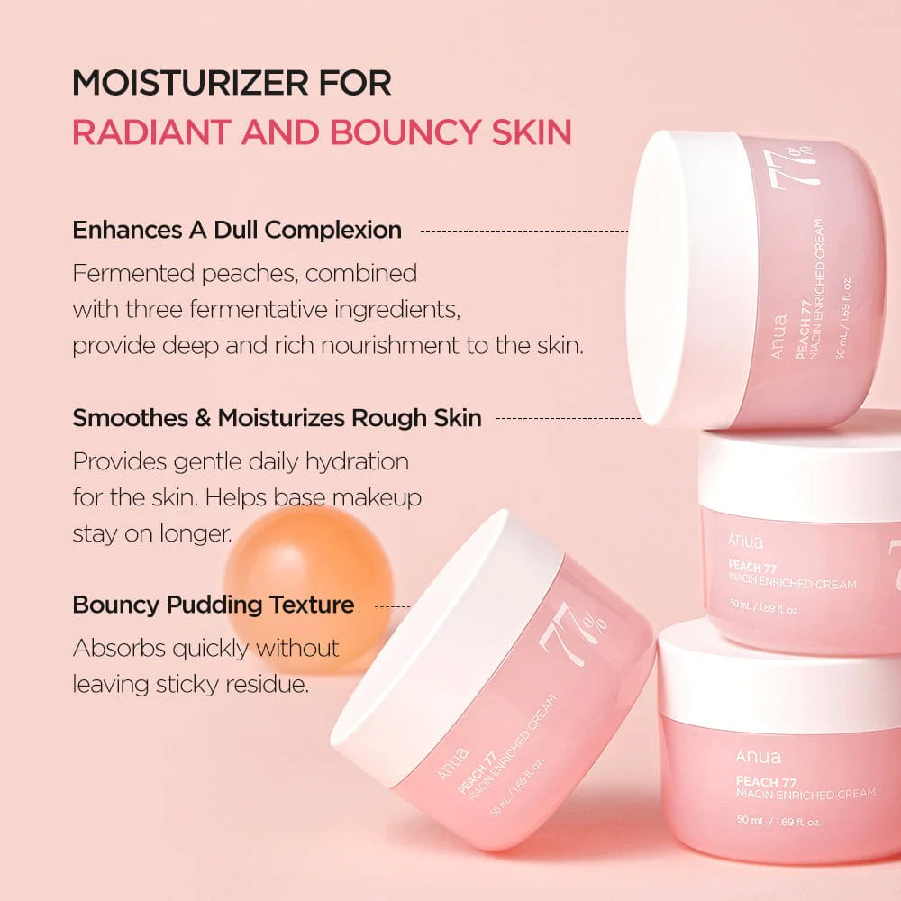 Peach 77 Niacin Enriched Cream - Skin Muse