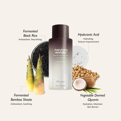 Haruharu Wonder Skincare Set + Free Peptide Cream - Skin Muse