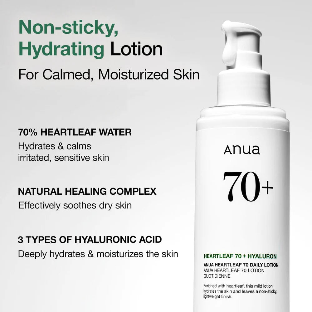 Heartleaf 70 Daily Lotion - Skin Muse