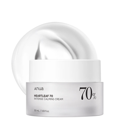 Heartleaf 70% Intense Calming Cream - Skin Muse